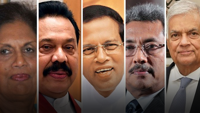 sri lankan presidents
