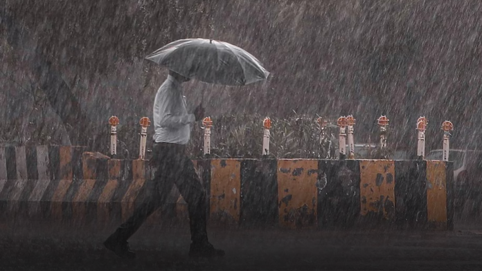 heavy rain