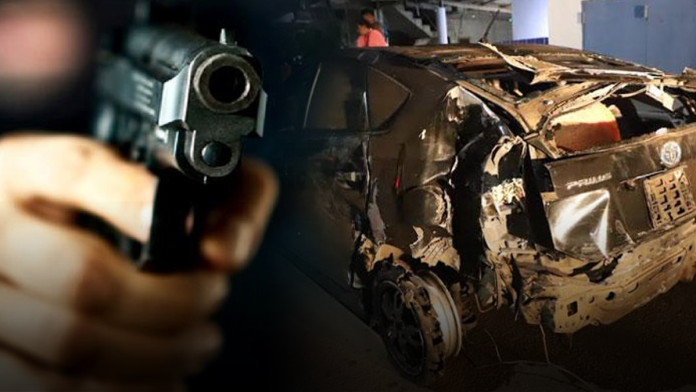Police open fire at car near checkpoint in Matara