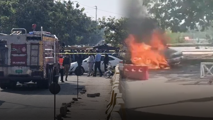Powerful Car Bomb Blast At Islamabad Court Complex