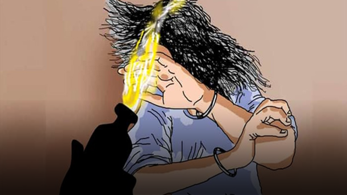 Acid attack